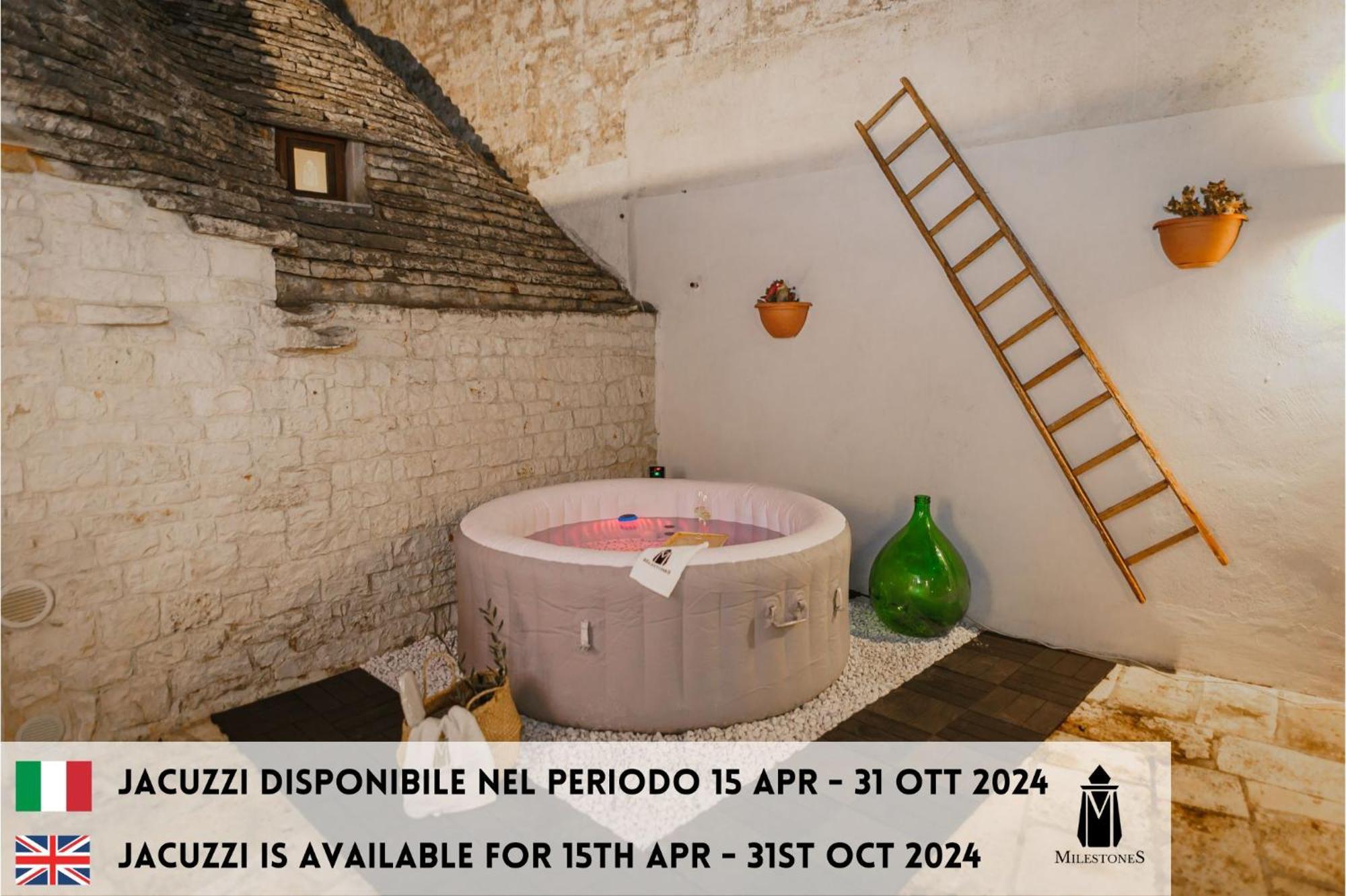 Milestones Modern Suite Trullo Jacuzzi Spa & Relax Alberobello Exterior foto