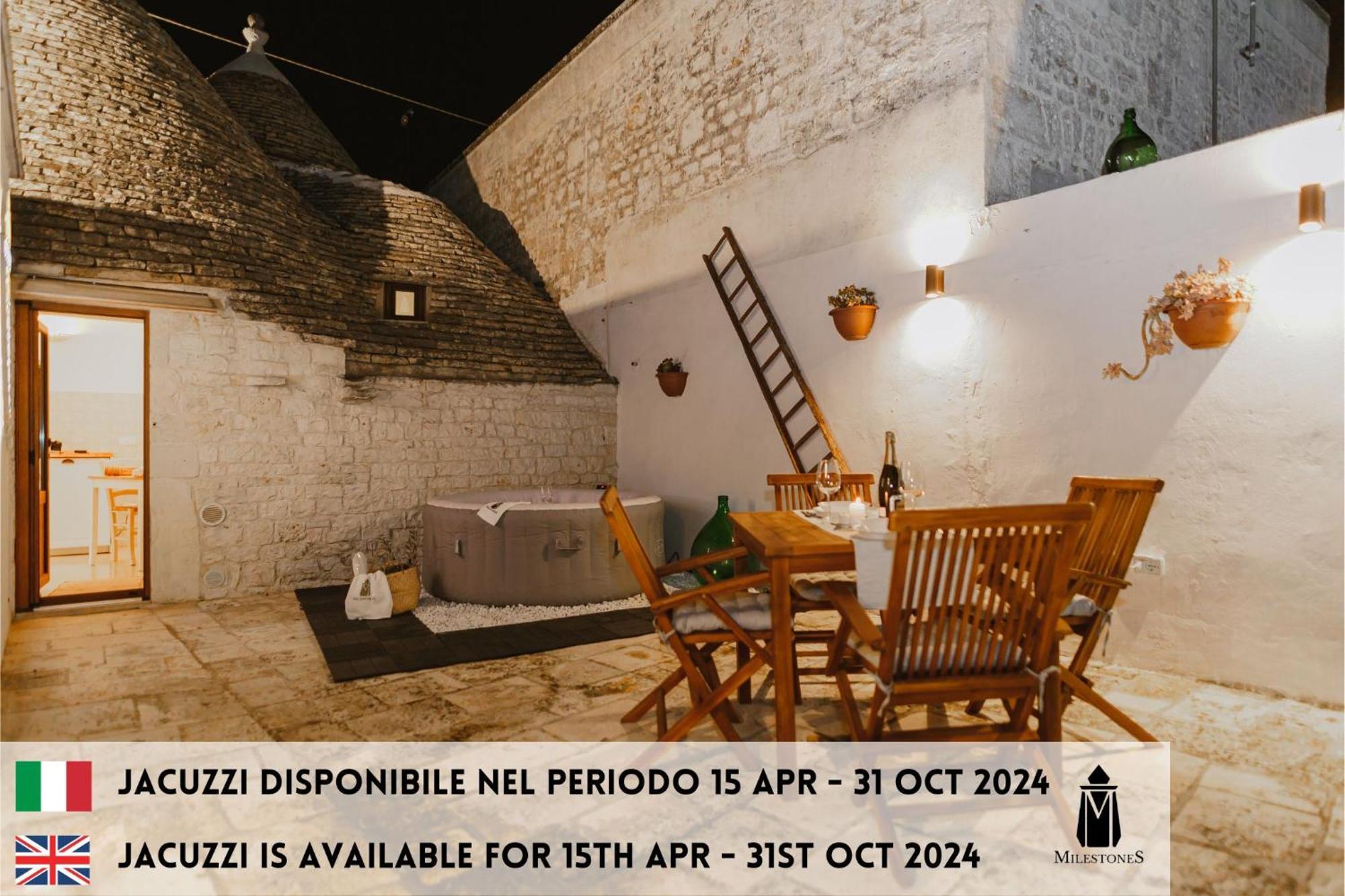 Milestones Modern Suite Trullo Jacuzzi Spa & Relax Alberobello Exterior foto